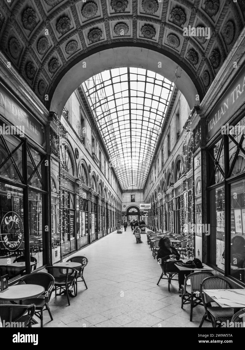 Passage de la galerie bordelaise Stockfoto