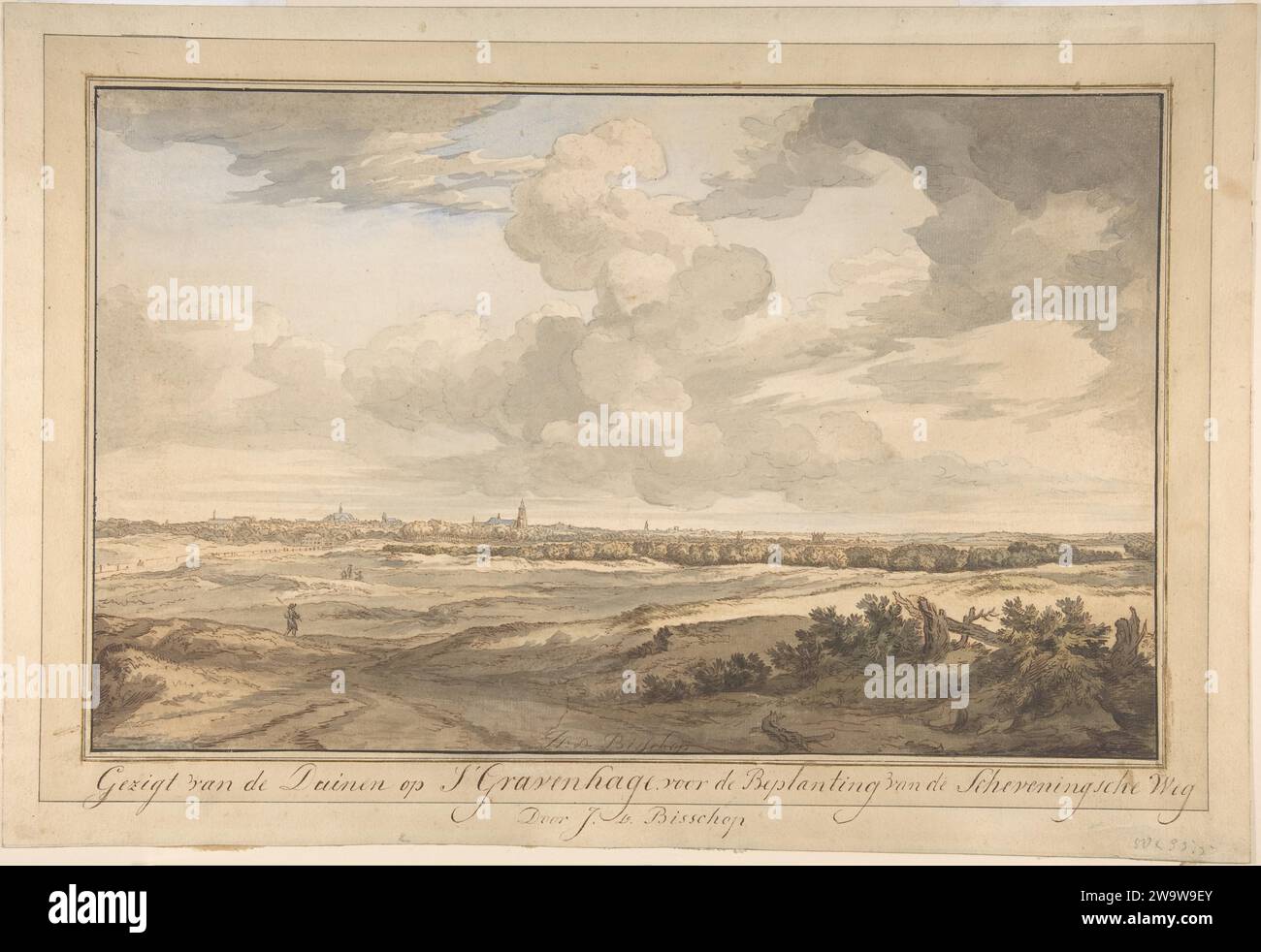 Panoramalandschaften 2005 von Jan de Bisschop Stockfoto