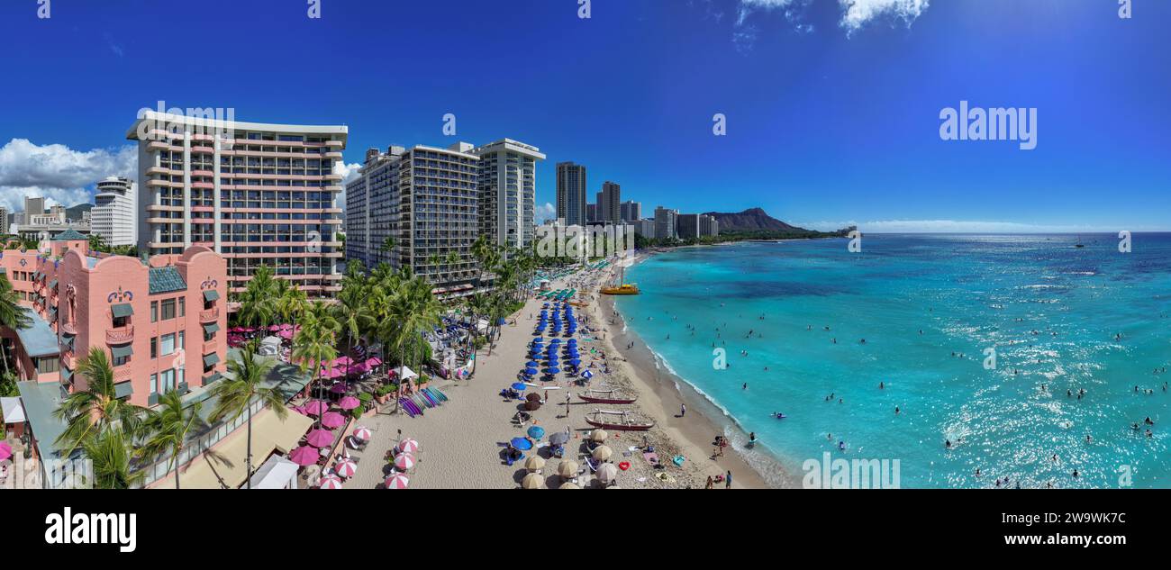 Waikiki, Oahu, Hawaii Stockfoto