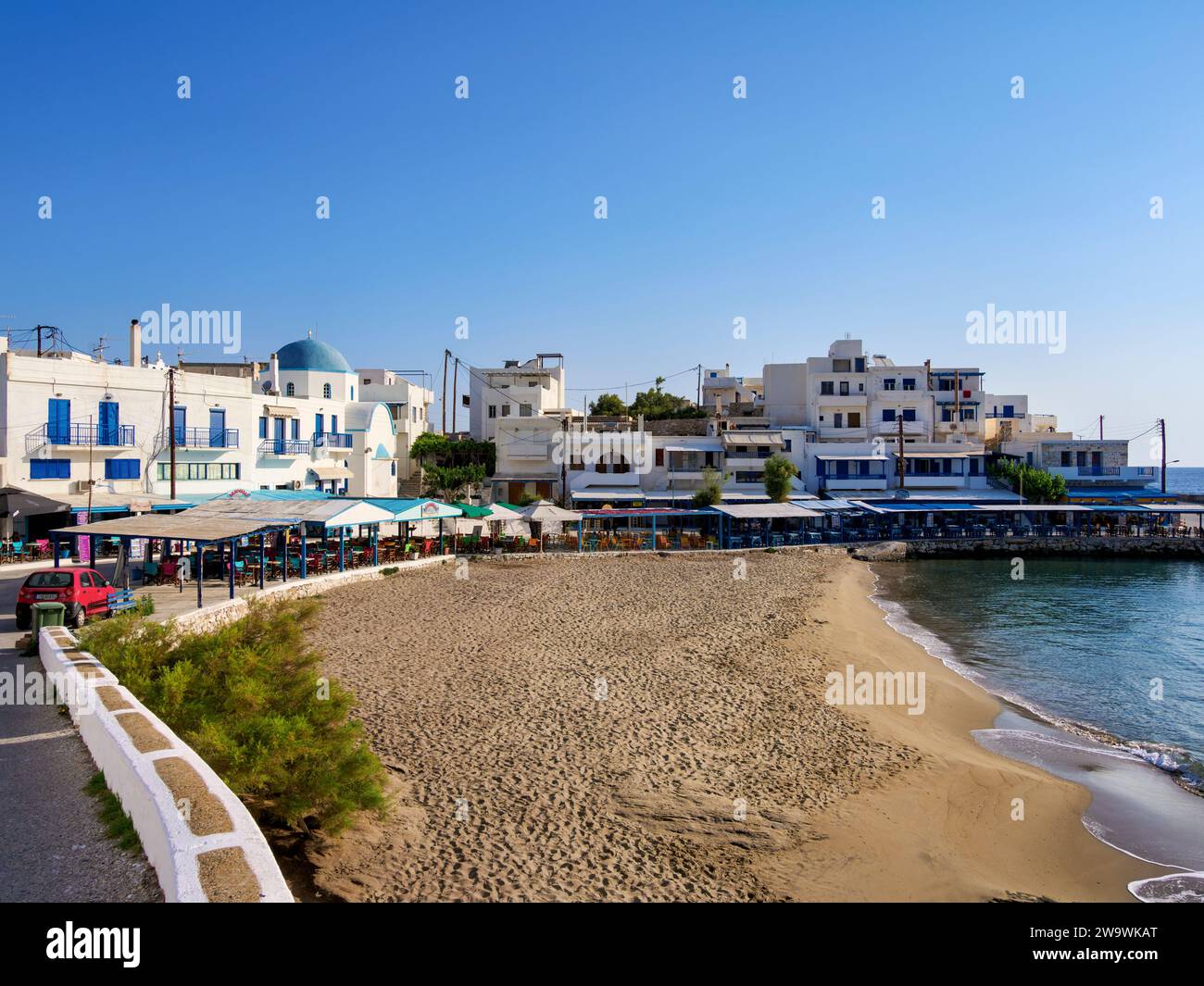 Apollonas Beach, Naxos Island, Kykladen, Griechenland Stockfoto