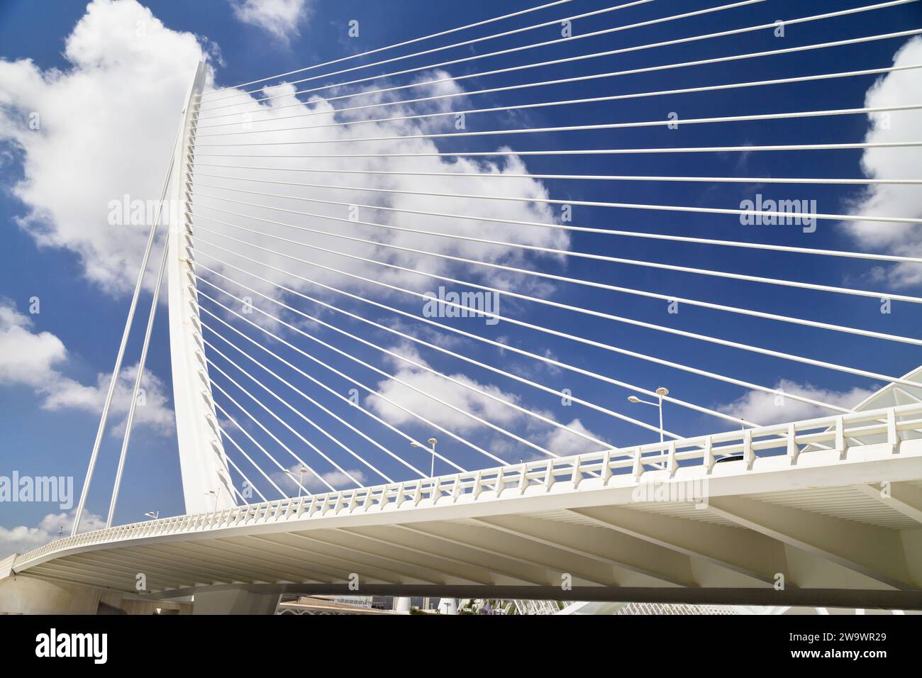 Serreria-Brücke in Valencia, Spanien. Stockfoto