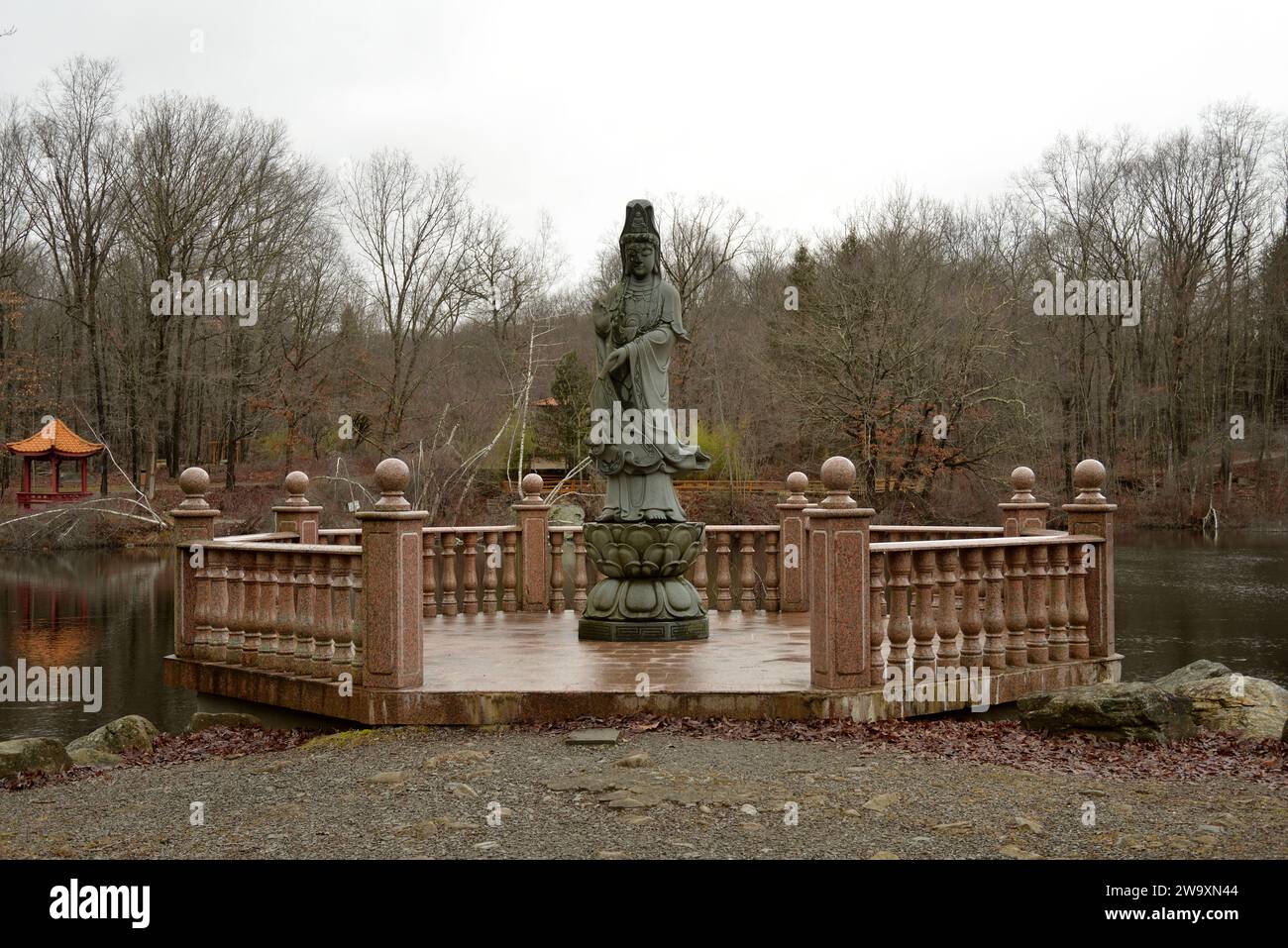 Chuan Yen Kloster, NY Stockfoto