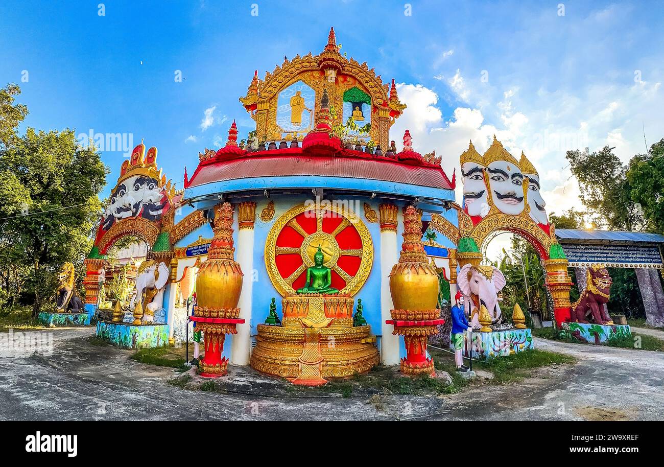 Wat Pa Non Sawan in ROI et, Thailand Stockfoto