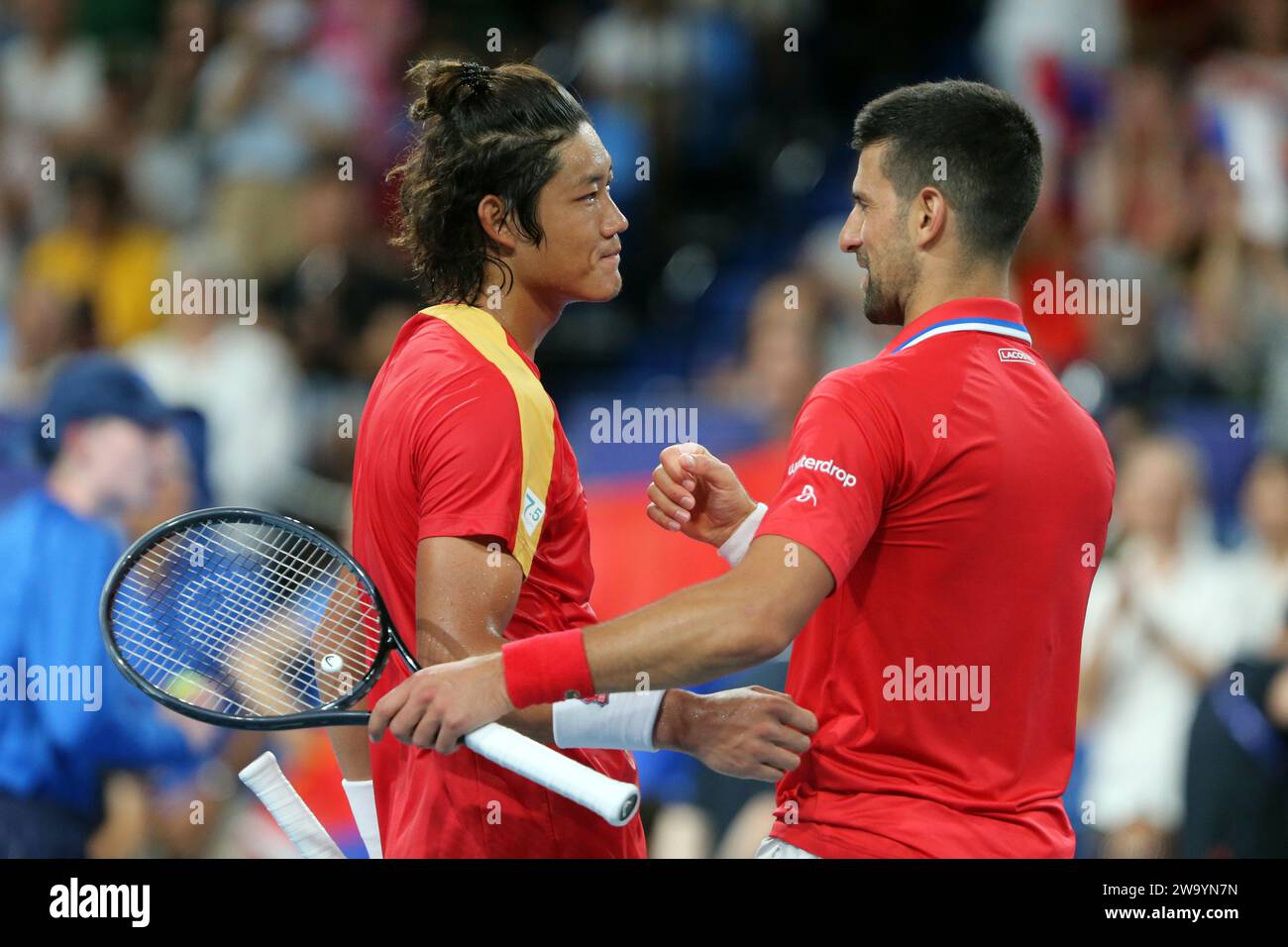 Perth, Australien. Dezember 2023 31. Zhang Zhizhen (L) Aus China ...