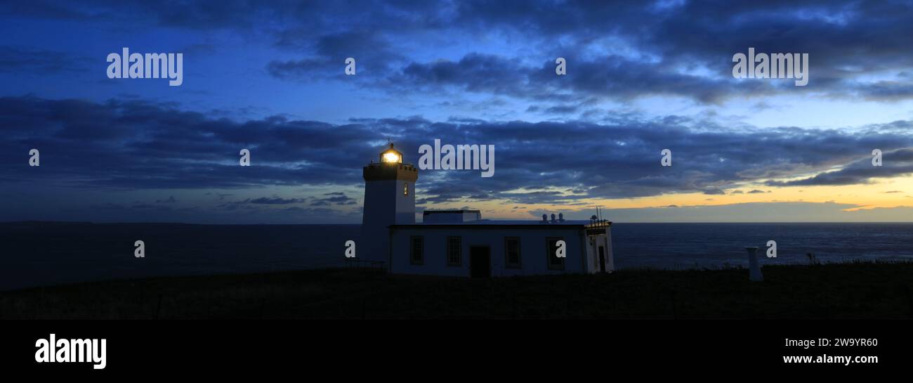Duncansby Head Lighthouse, Duncansby Head, Caithness, Schottland, Großbritannien Stockfoto