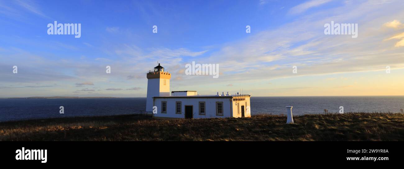 Duncansby Head Lighthouse, Duncansby Head, Caithness, Schottland, Großbritannien Stockfoto