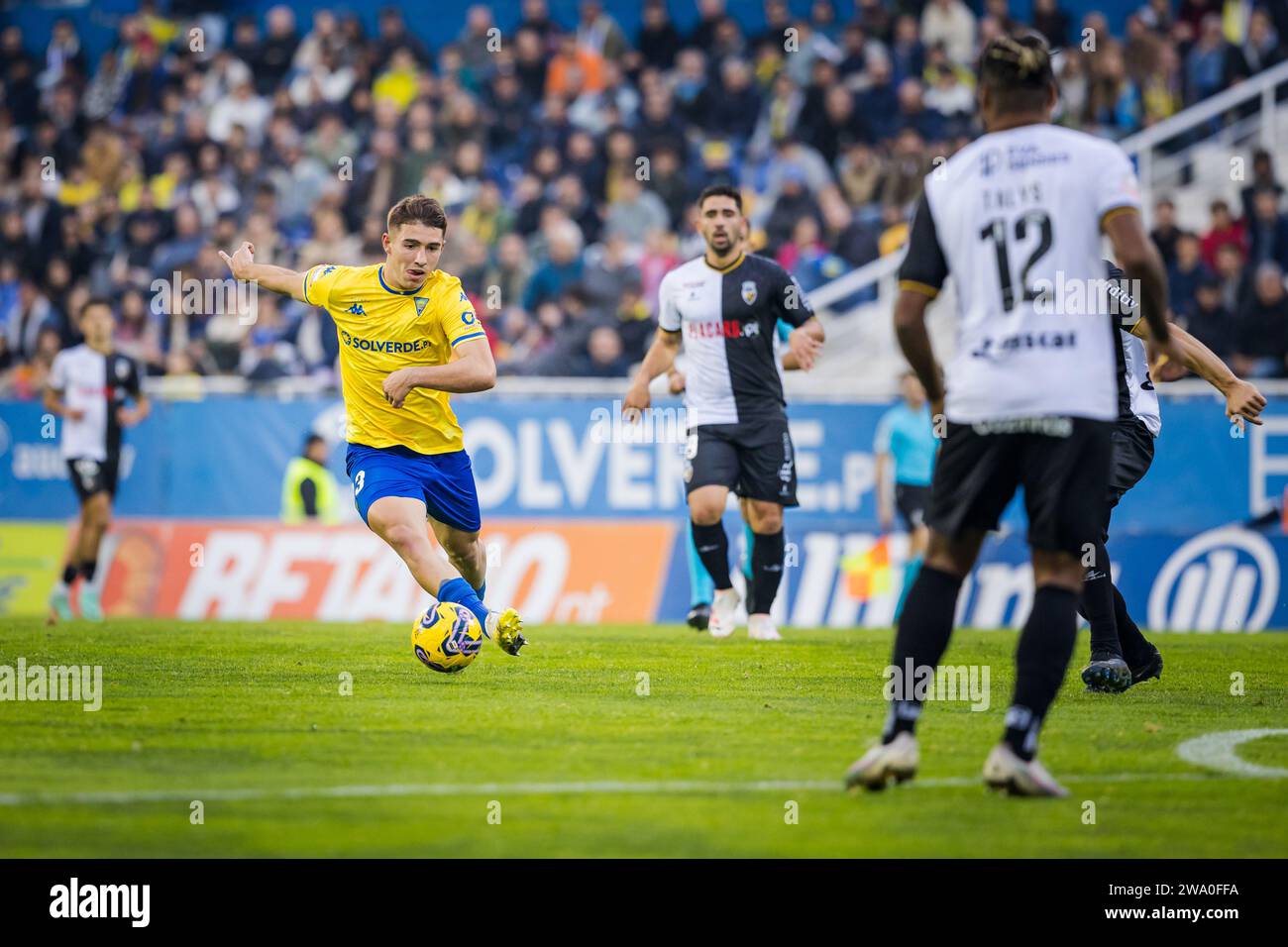 Joao Marques von Estoril Praia wurde während des Liga Portugal Betclic