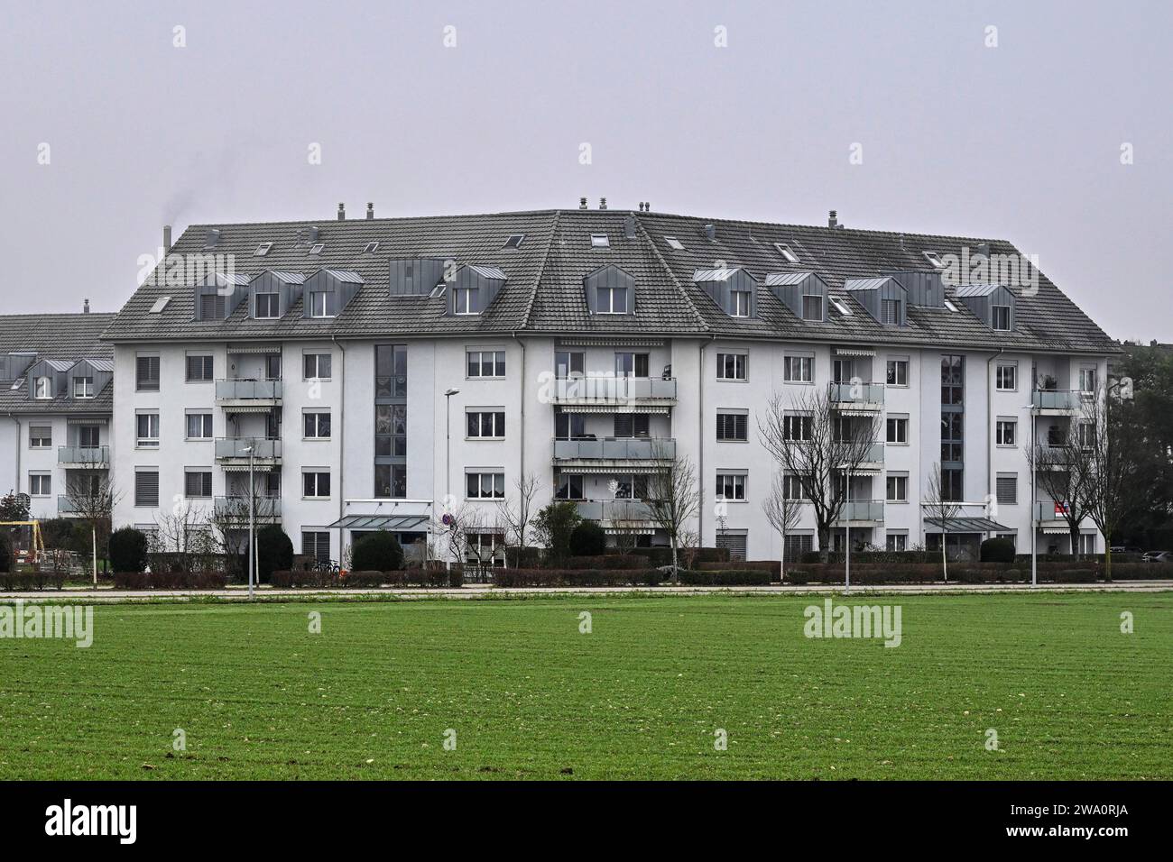 Appartementhaus Stockfoto