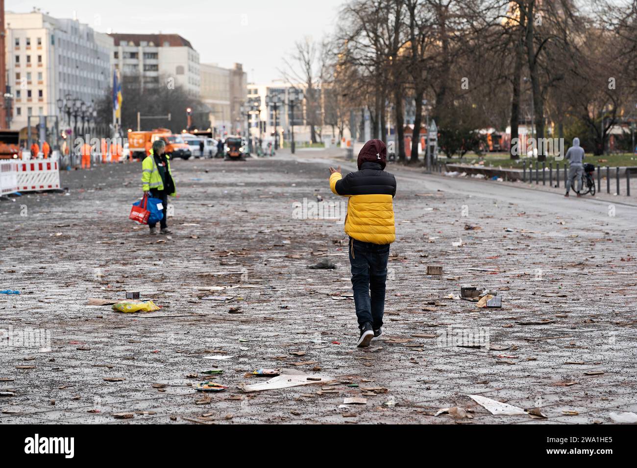 01.01.2024,Berlin,Neujahr,Impressionen vom ersten Tag des Jahres 2024