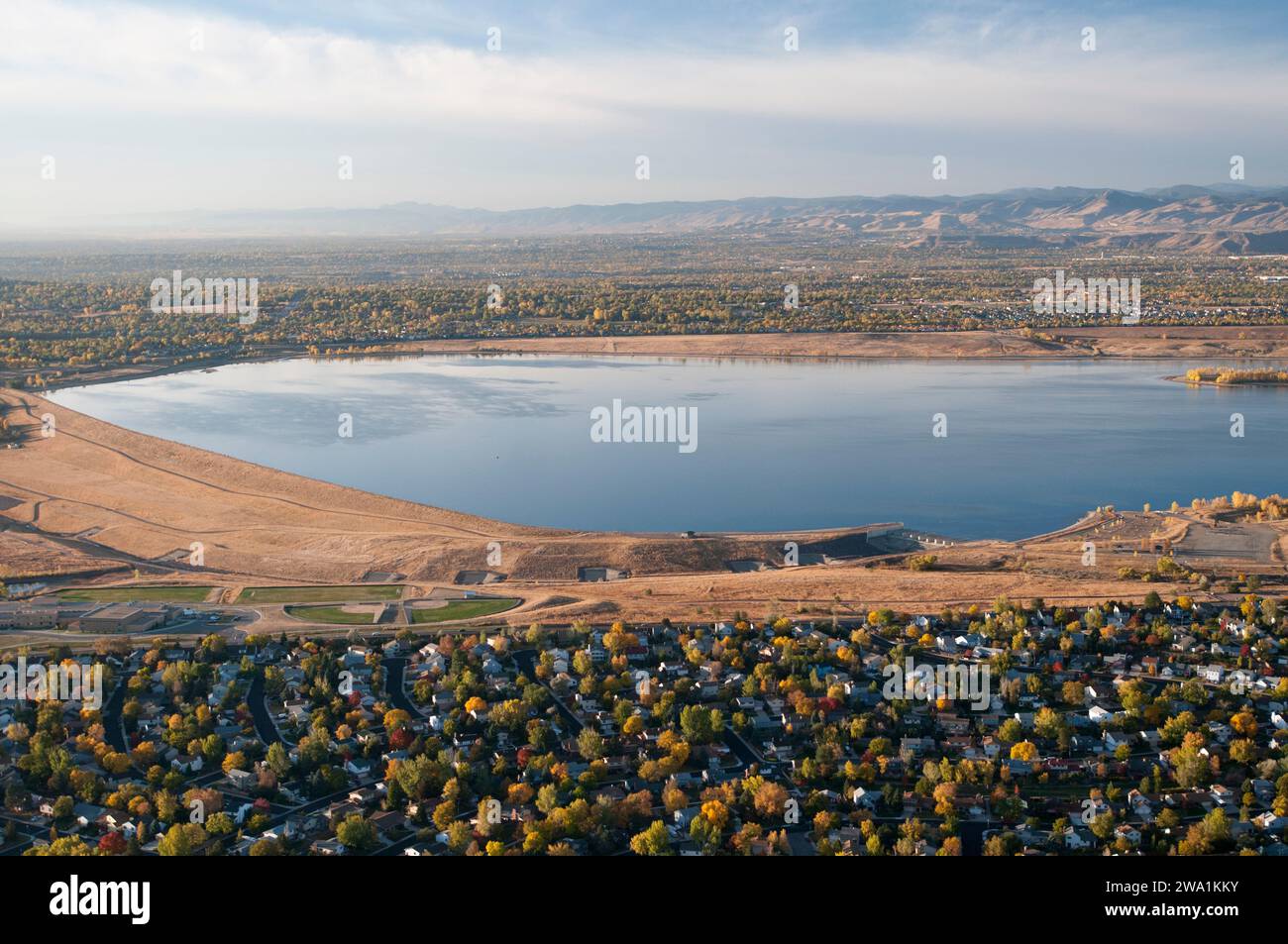 Standley Lake, Westminster, CO Stockfoto