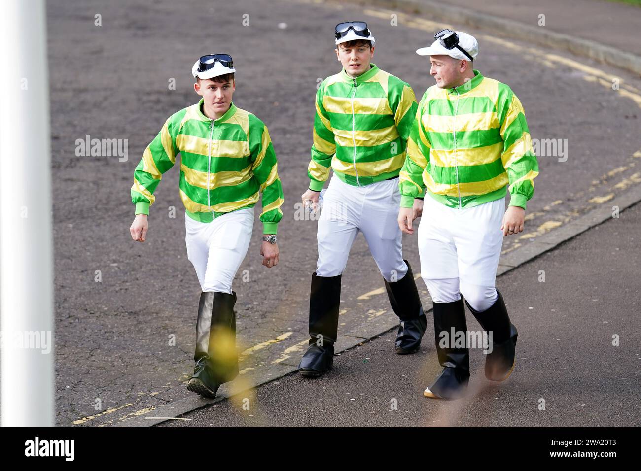 Eine allgemeine Ansicht der Fans am 14. Tag der Paddy Power World Darts Championship im Alexandra Palace, London. Bilddatum: Montag, 1. Januar 2024. Stockfoto