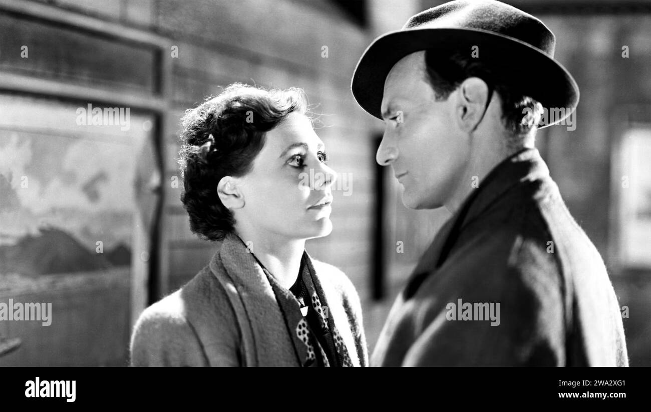 Kurze BEGEGNUNG 1945 Eagle-Lion-Film mit Celia Johnson und Trevor Howard Stockfoto