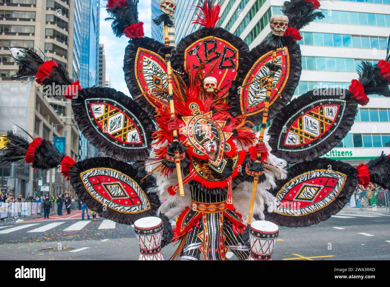 Philadelphia, Usa. Januar 2024. Jacky BAM BAM von WMMR Radio tritt auf