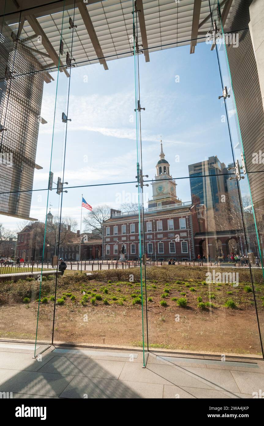 Die Independence Hall im Independence National Historical Park, Philadelphia Stockfoto