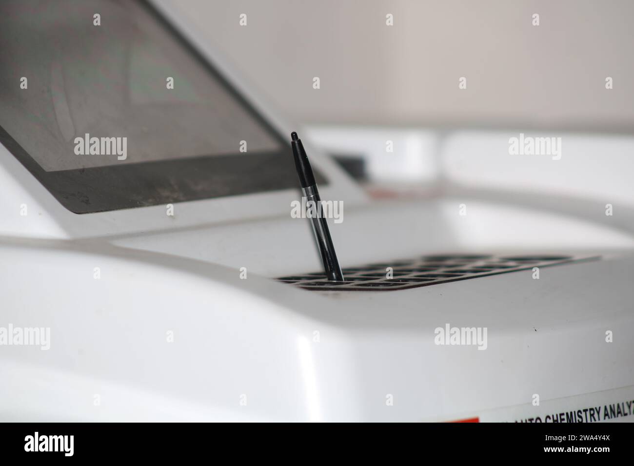Labor Semi Auto Chemistry Analyzer Pen. Indien Stockfoto