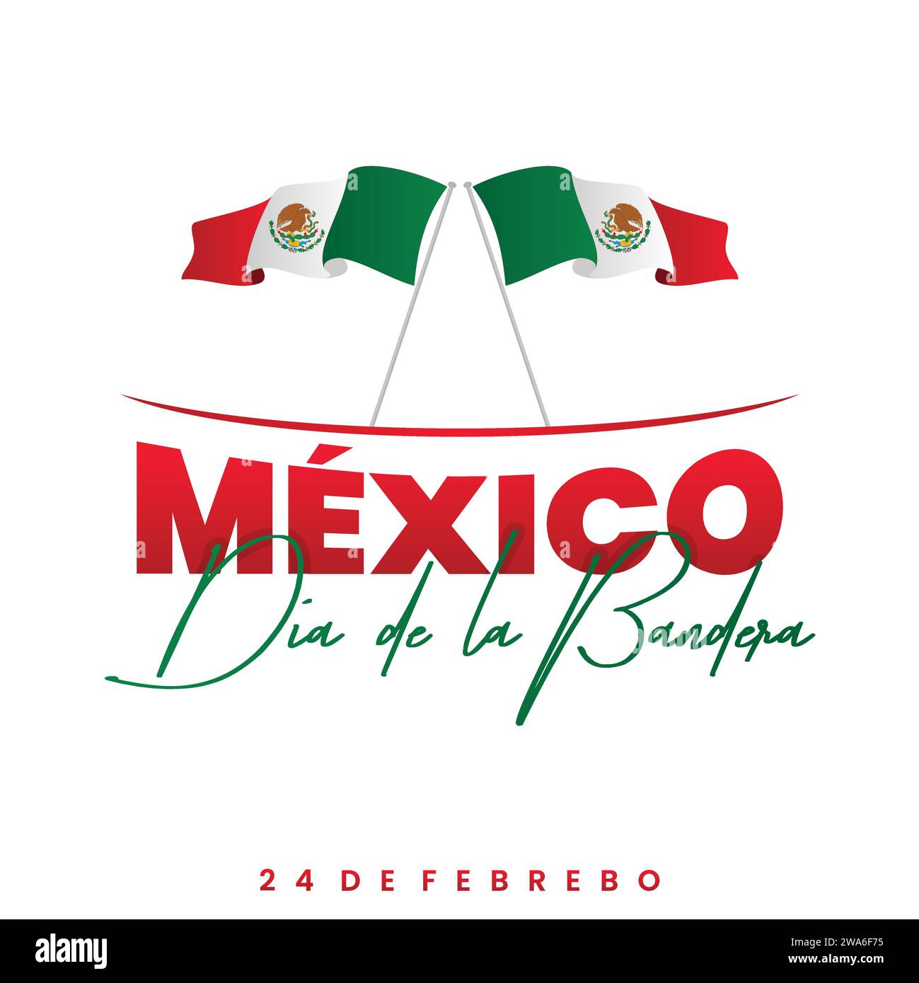 Dia de la bandera de mexico Ausgeschnittene Stockfotos und -bilder - Alamy