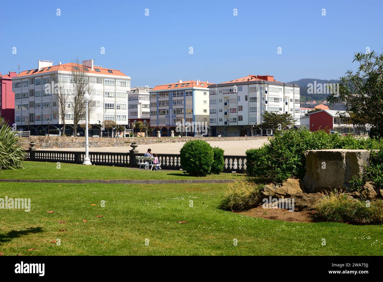 Cedeira. A Coruña Provinz, Galicien, Spanien. Stockfoto