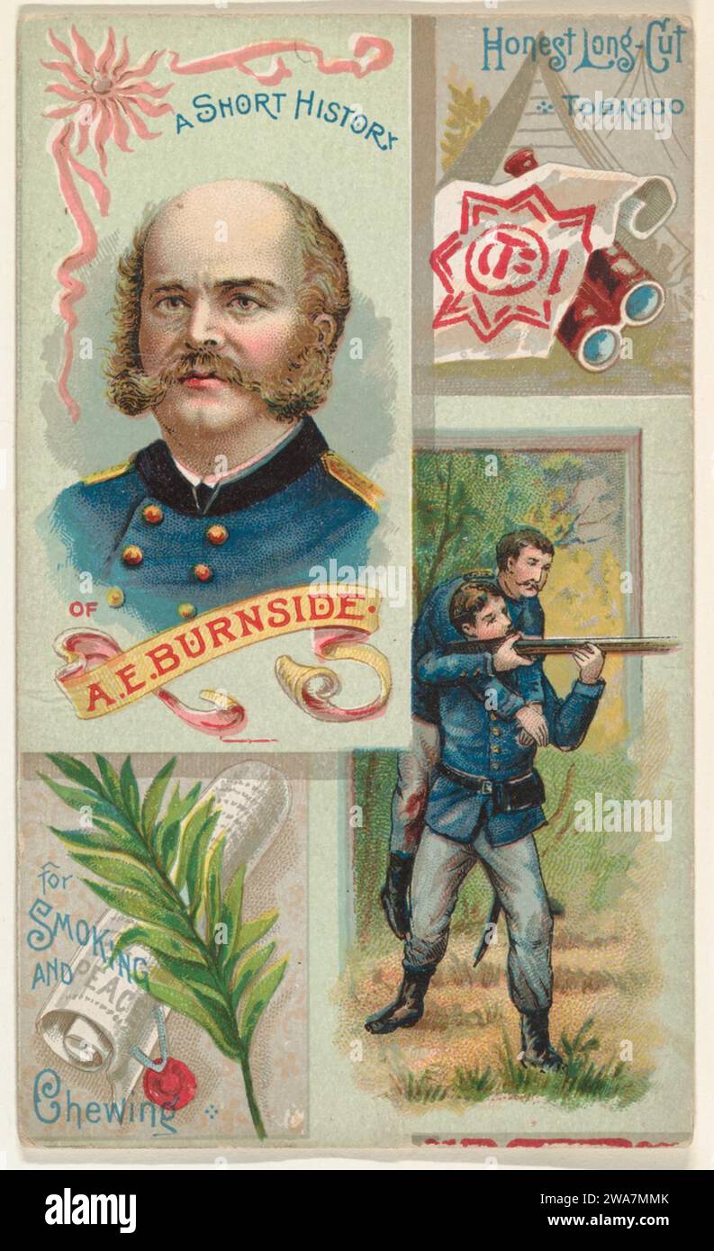 A Short History of General A. E. Burnside, aus der Geschichte der ...