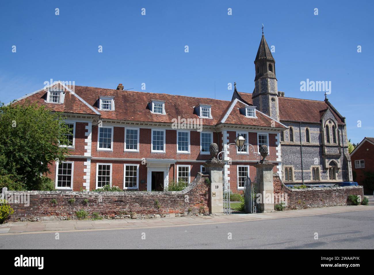 Sarum College in Salisbury, Wiltshire, Großbritannien Stockfoto