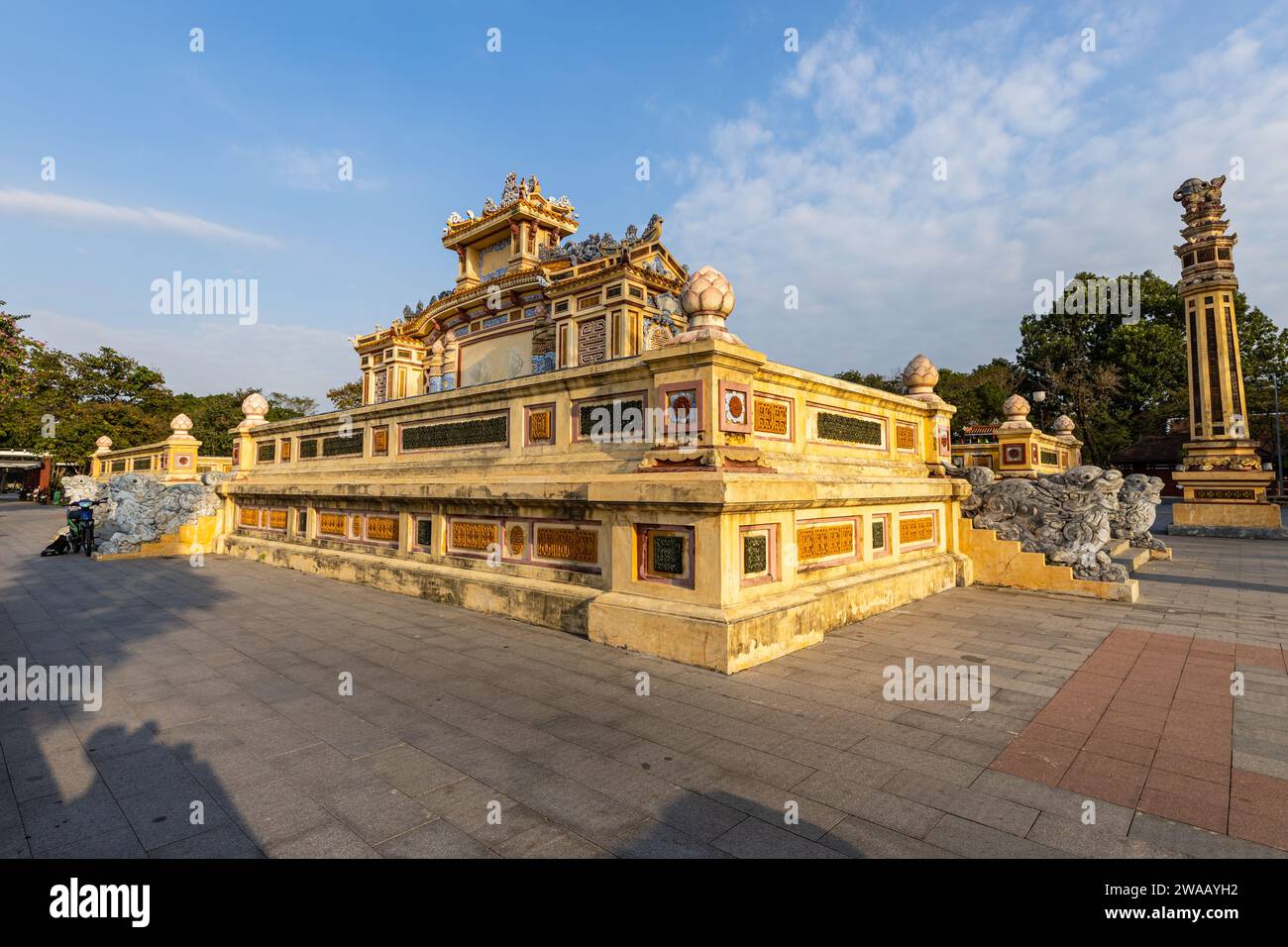 Denkmäler von Hue in Vietnam Stockfoto