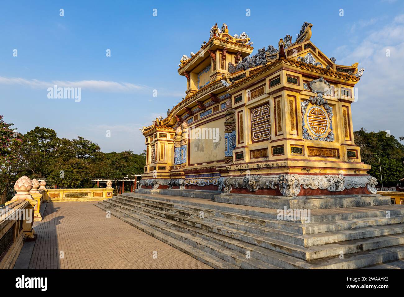 Denkmäler von Hue in Vietnam Stockfoto