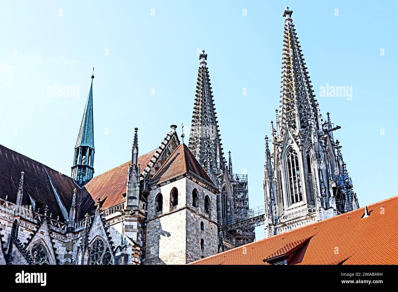 Regensburg (Bayern): Dom Stockfoto