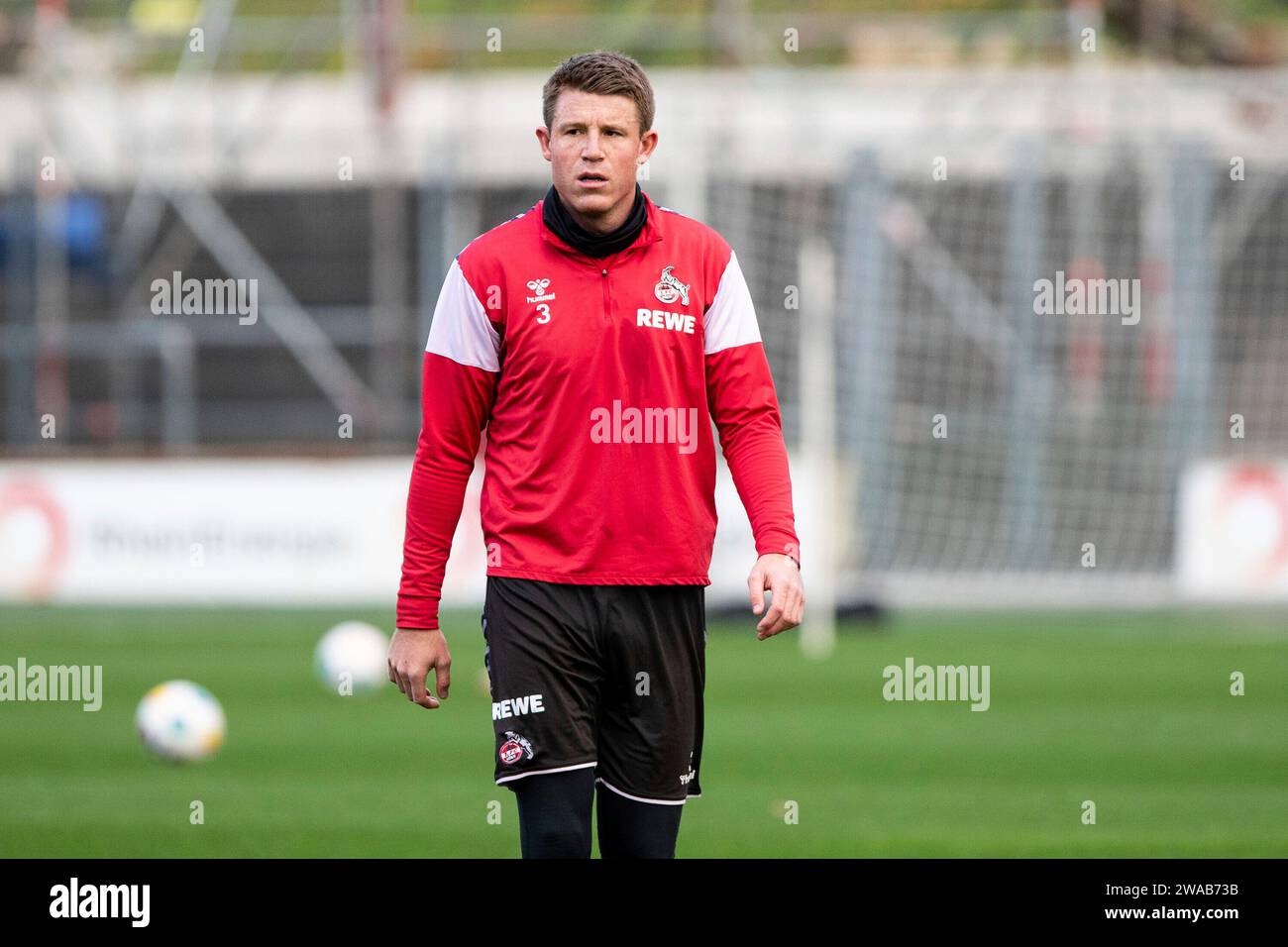 Köln, Deutschland. Januar 2024. Dominique Heintz (1. FC Köln, 3) 1. FC K?ln, Training 03.01.2024 Credit: dpa/Alamy Live News Stockfoto