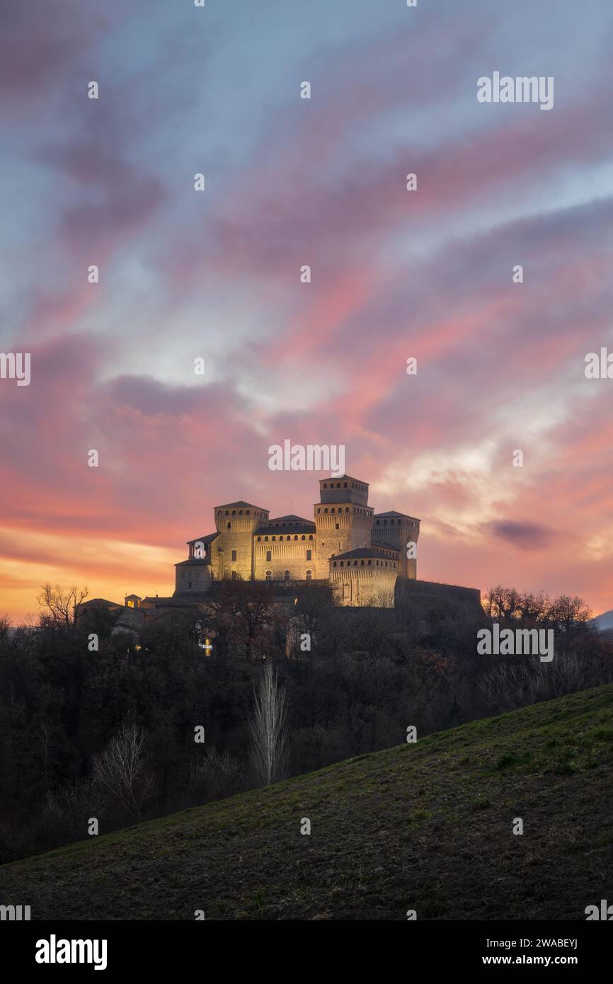 Pure Magie in der Dämmerung Stockfoto