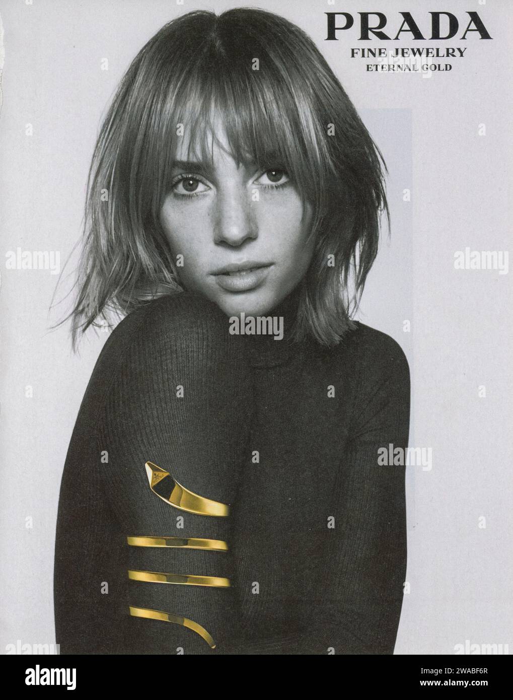 Magazin „Town & Country“, November 2023, Ausgabe Werbung, USA Stockfoto