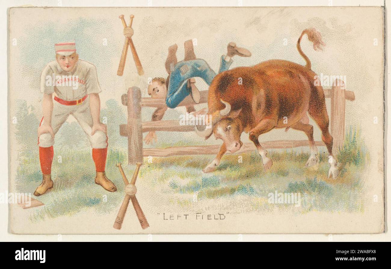 Linkes Feld, aus dem Talk of the Diamond Set (N135) von Duke Sons & Co., einer Niederlassung der American Tobacco Company 1963 von American Tobacco Company Stockfoto