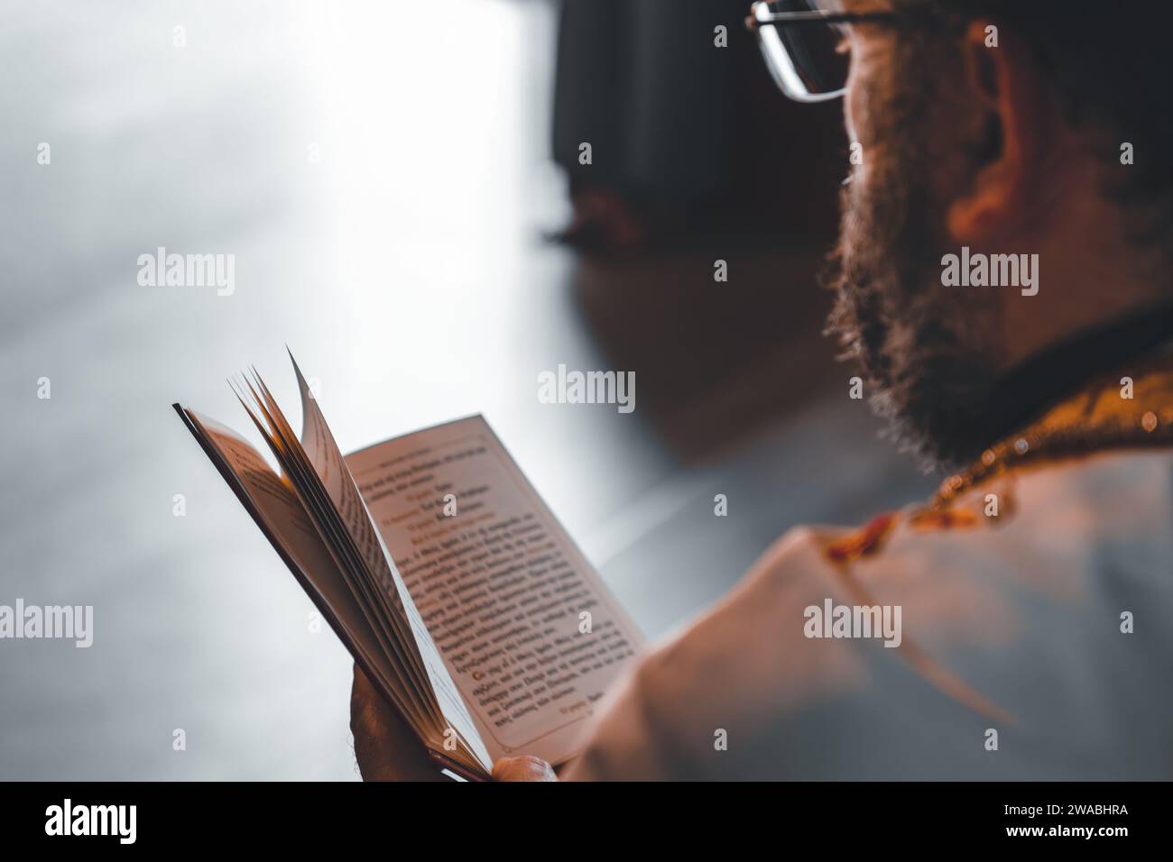 Die Wünsche lesen Stockfoto