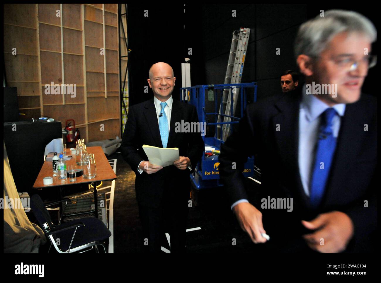 Image ©Lizenzierung an Parsons Media. 02/10/2011. Manchester , Vereinigtes Königreich. Konservative Party Conference - Manchester. William Hague auf der Konservativen Partei-Konferenz in Manchester, Sonntag, 2. Oktober 2011. Foto: Andrew Parsons/ Parsons Mediaa Stockfoto