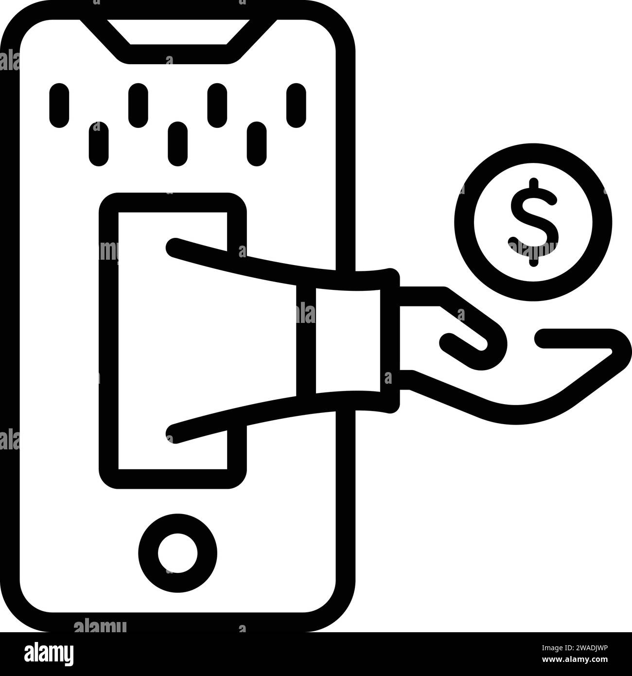 Symbol für Handel, Unternehmen Stock Vektor