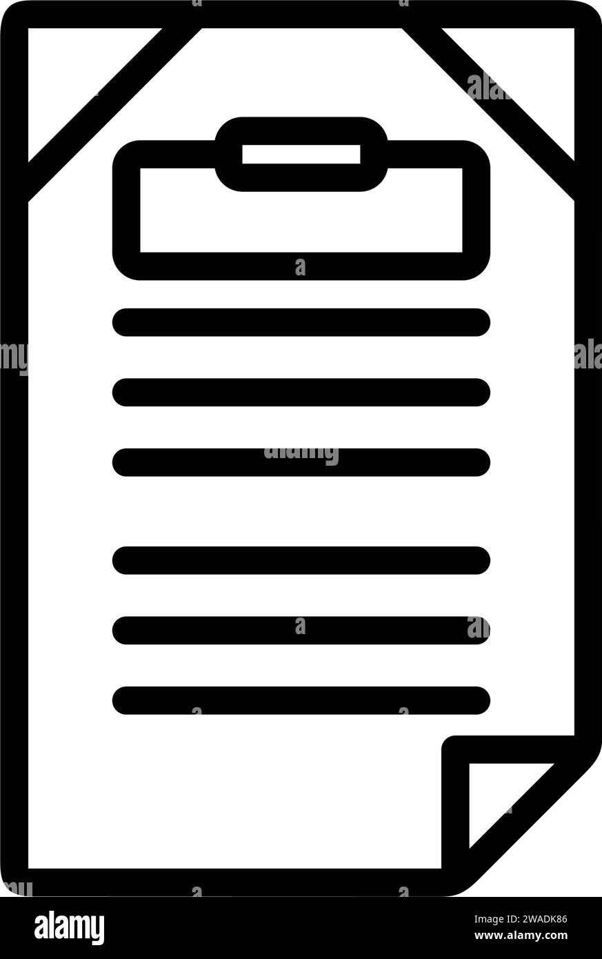 Symbol für Titel, Überschrift Stock Vektor