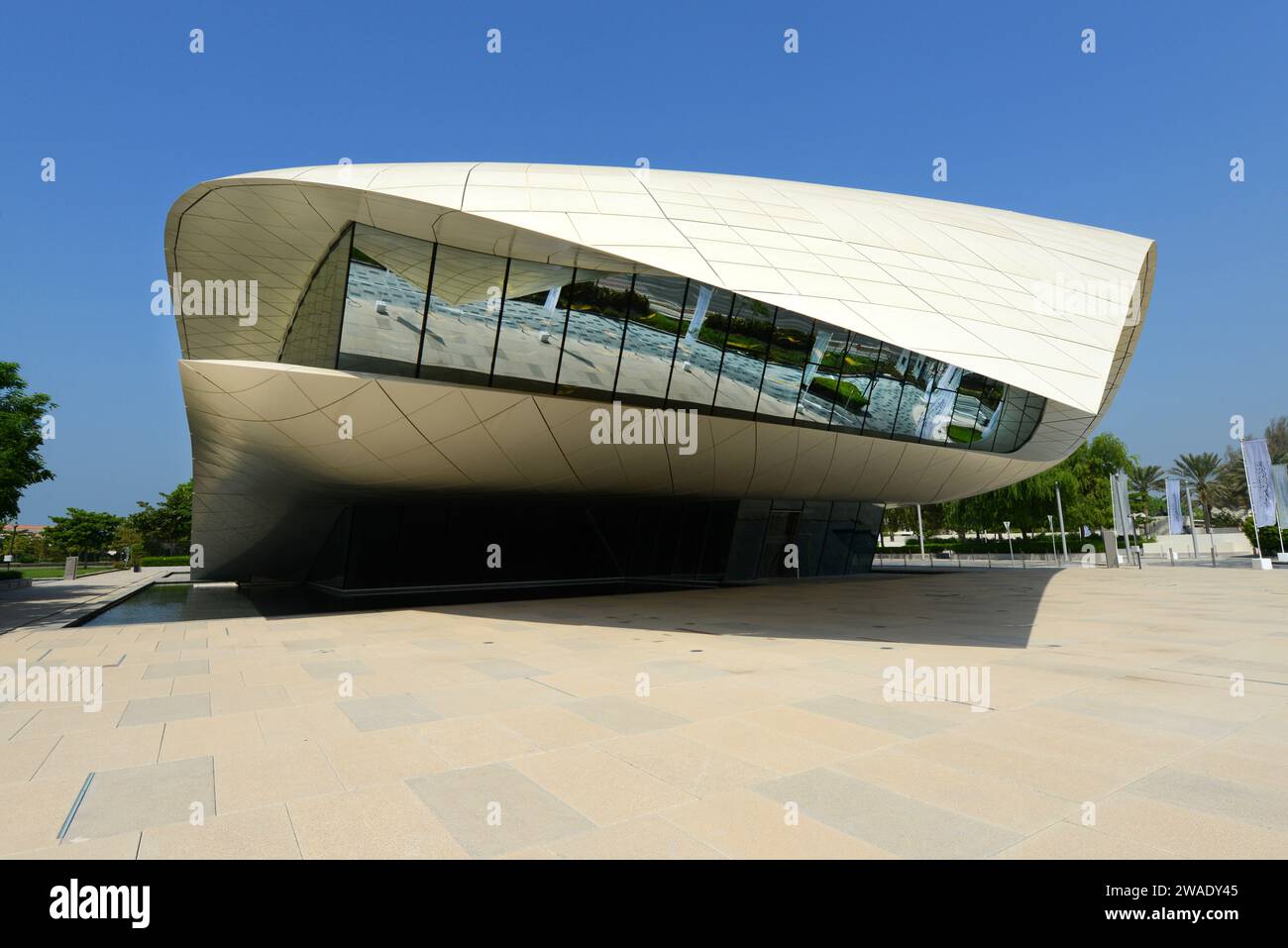 Das Etihad-Museum in Dubai, VAE. Stockfoto