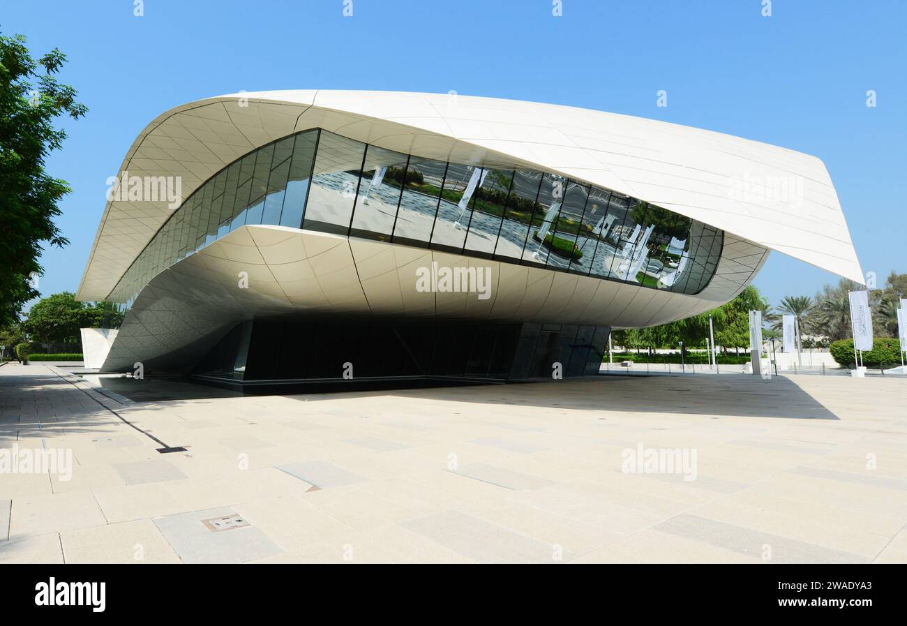 Das Etihad-Museum in Dubai, VAE. Stockfoto