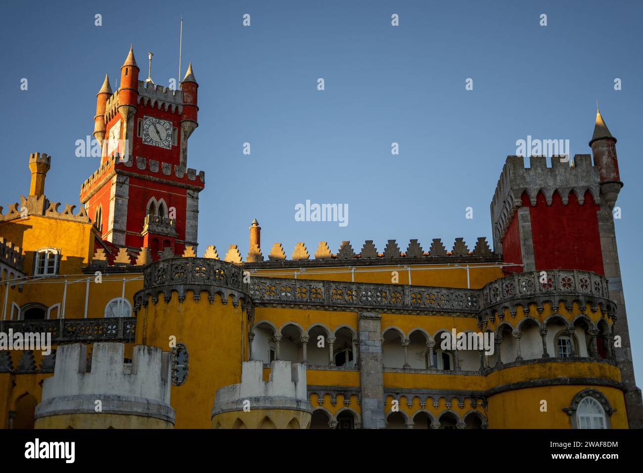 Palácio Nacional da Pena, Sintra, Portugal Stockfoto