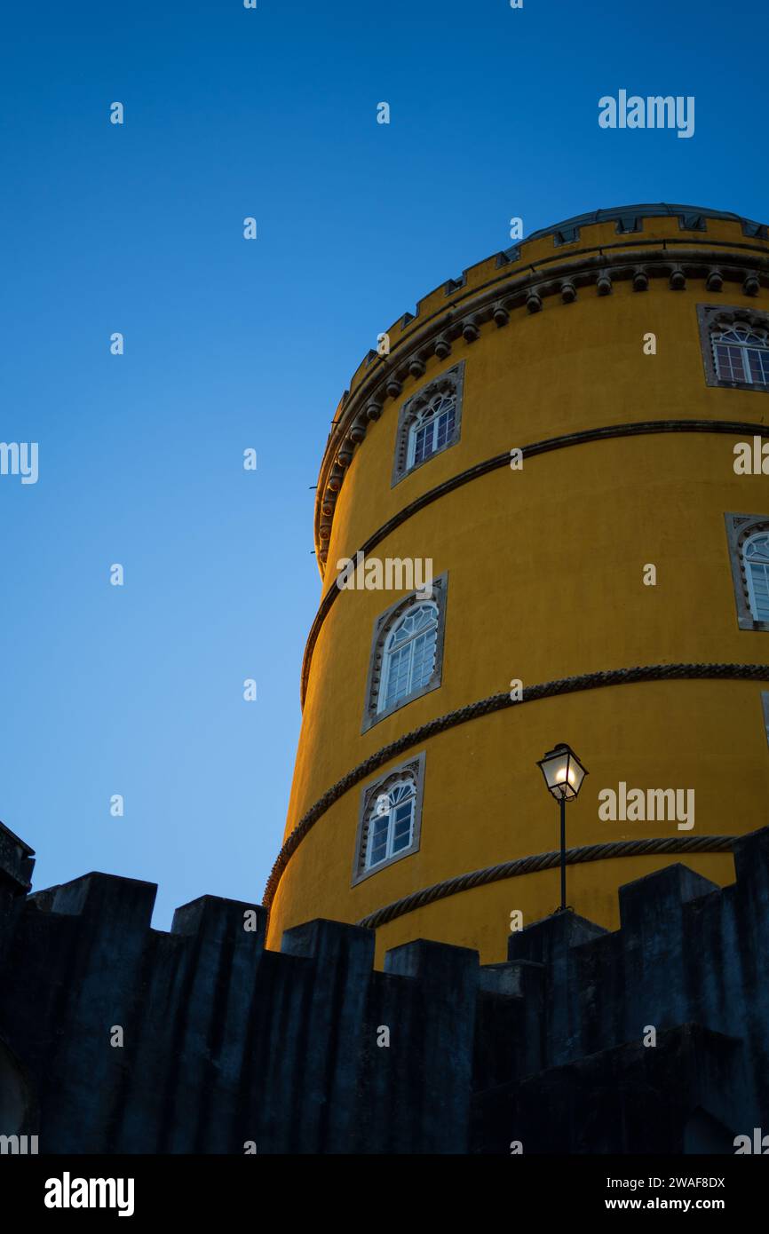 Palácio Nacional da Pena, Sintra, Portugal Stockfoto