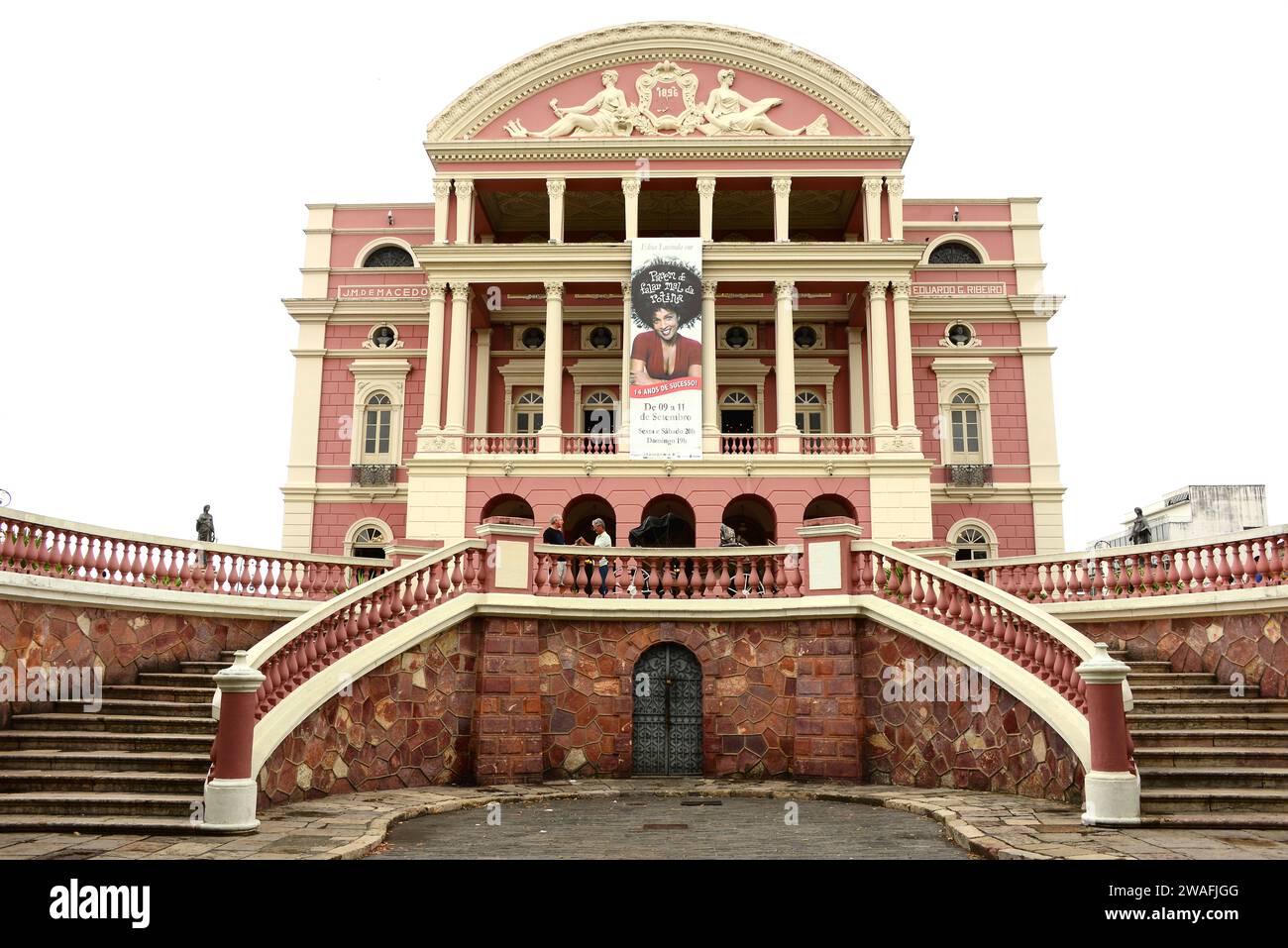 Manaus, Teatro Amazonas (Amazonas Theater). Brasilien. Stockfoto