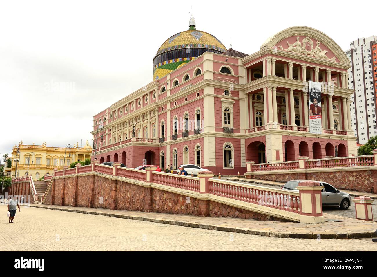 Manaus, Teatro Amazonas (Amazonas Theater). Brasilien. Stockfoto
