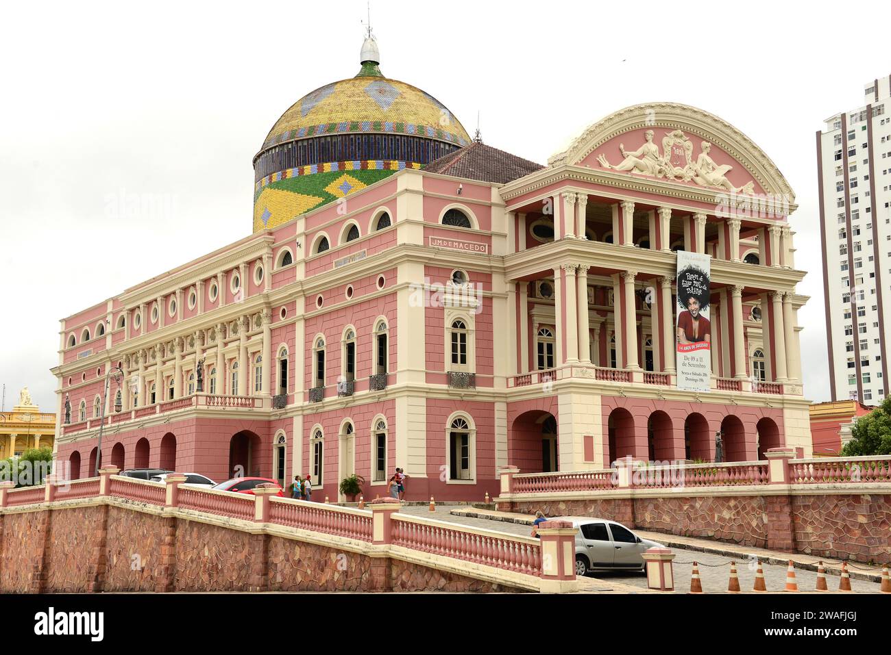 Manaus, Teatro Amazonas (Amazonas Theater). Brasilien. Stockfoto