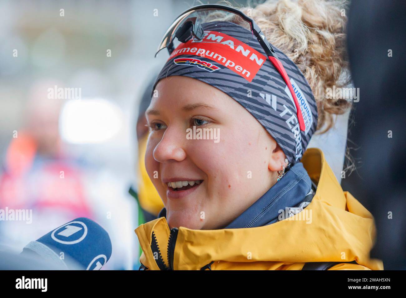 Oberhof, Deutschland. Januar 2024. Selina Grotian (DE, Deutschland