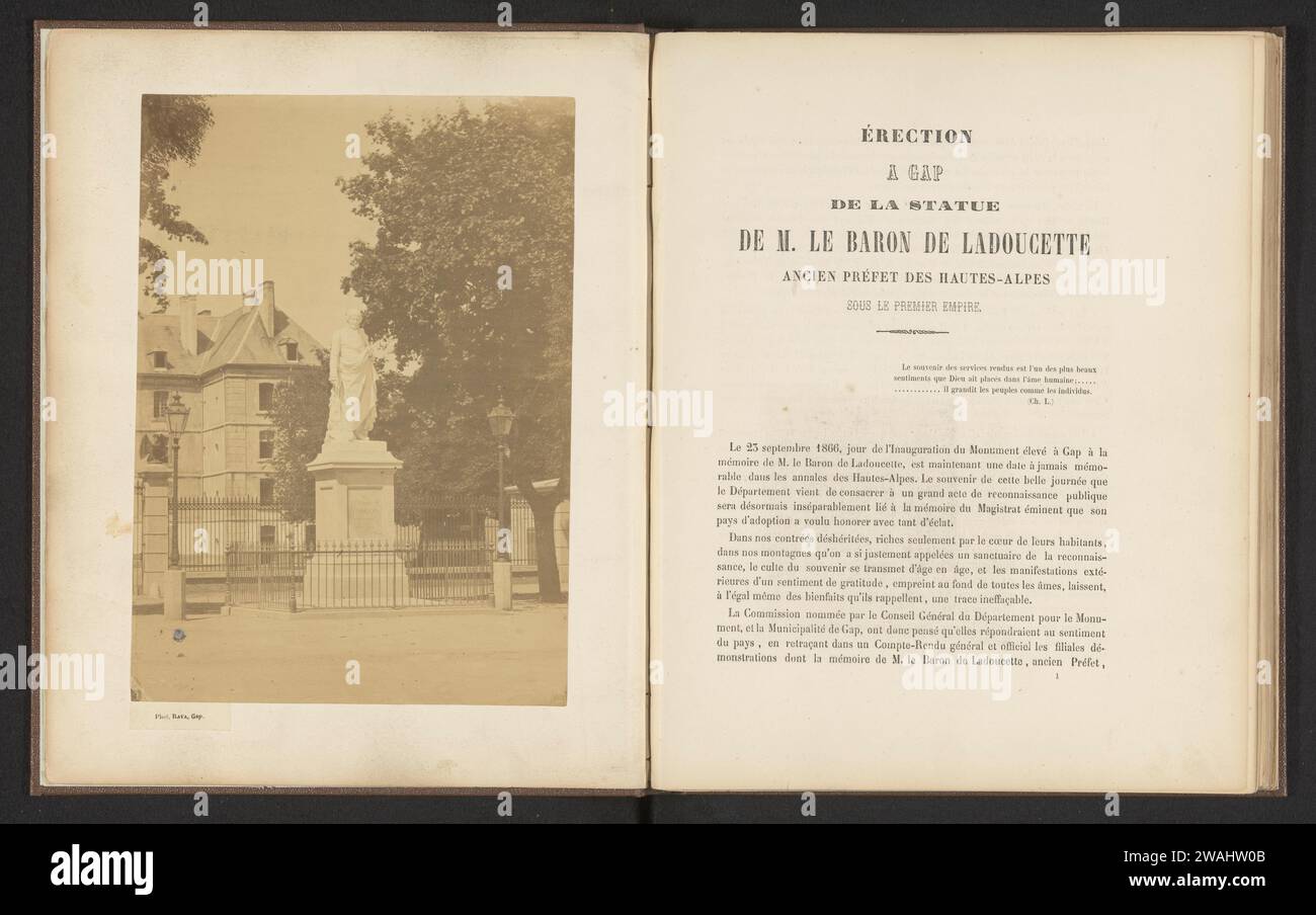 Jean charles françois de ladoucette Fotos und Bildmaterial in hoher