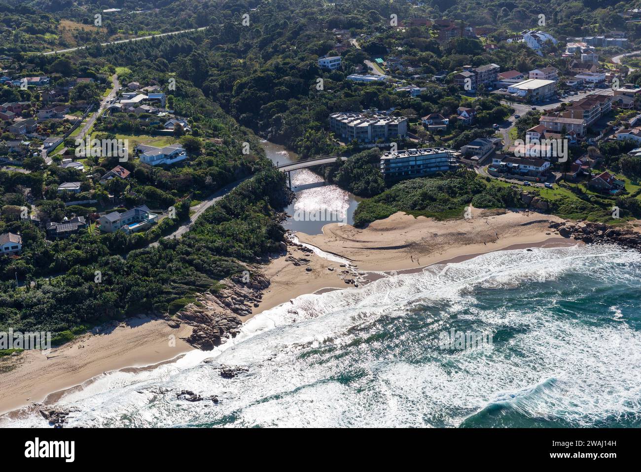 Ramsgate, KwaZulu-Natal Südküste. Stockfoto