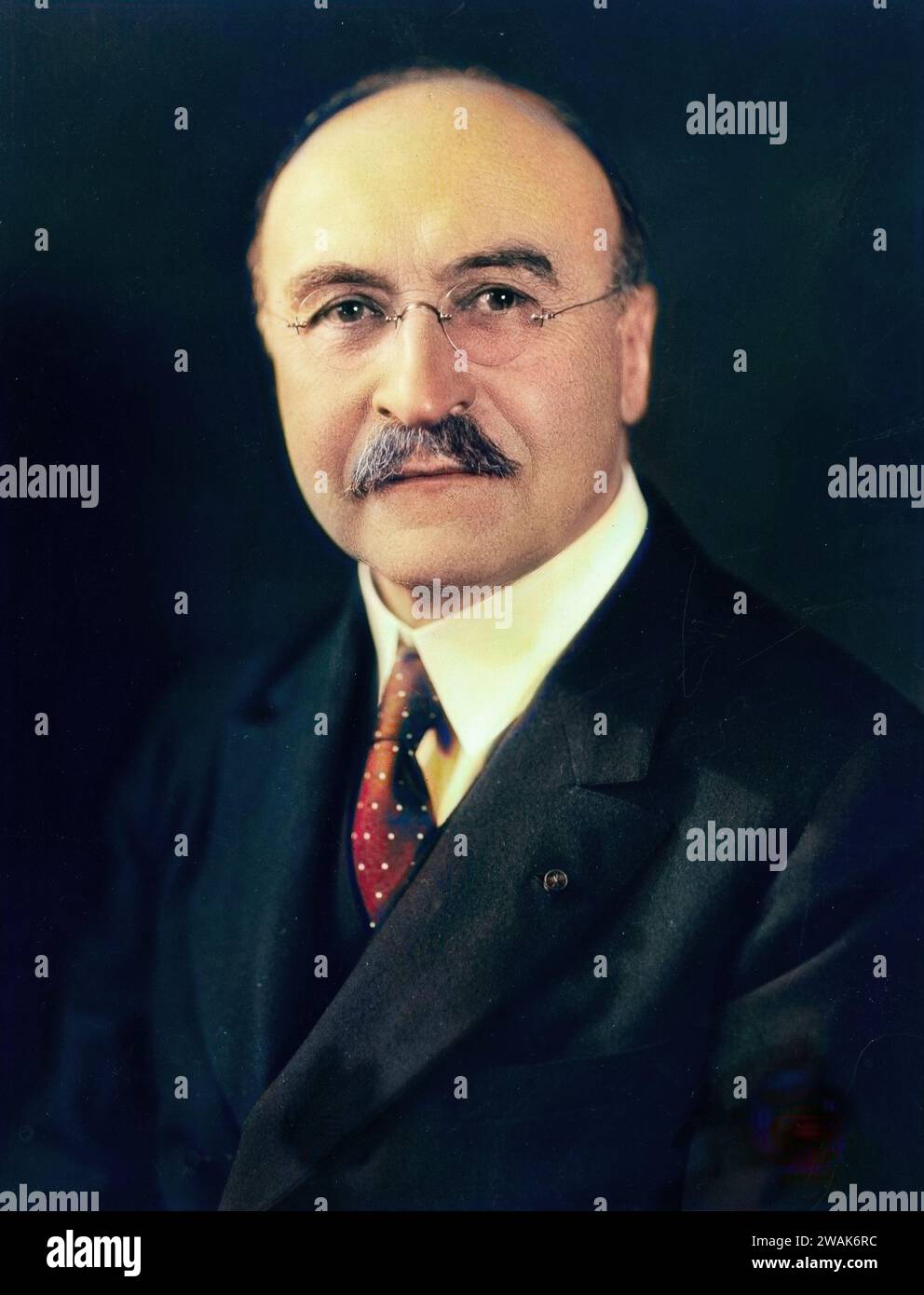 Leo Hendrik Baekeland – Erfinder des Bakeliten (1863–1944). Stockfoto