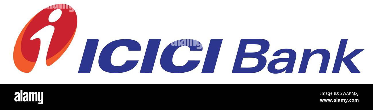 ICICI Bank Logo in Vektor | Indian Bank Stock Vektor
