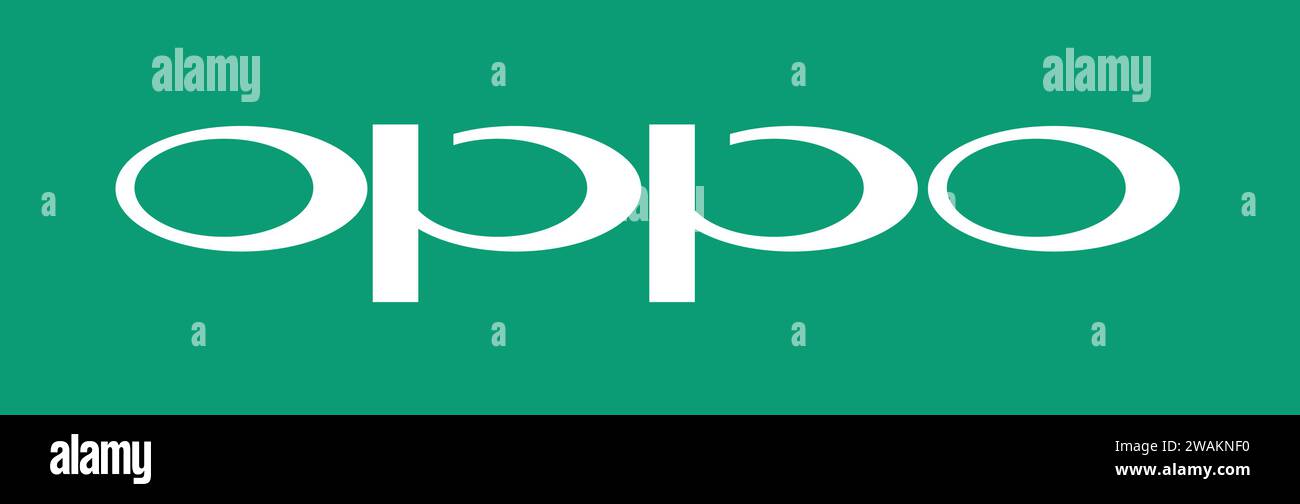 Oppo-Logo in Vektor | Mobiltelefon | OPPO Stock Vektor