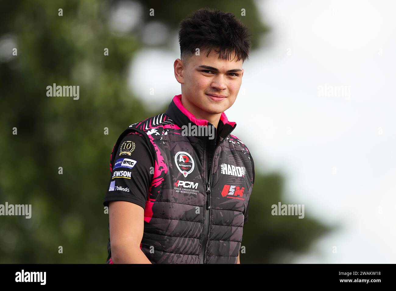 Daryll DeLeon, Fahrer des Teams Hard Cupra Leon Stockfoto