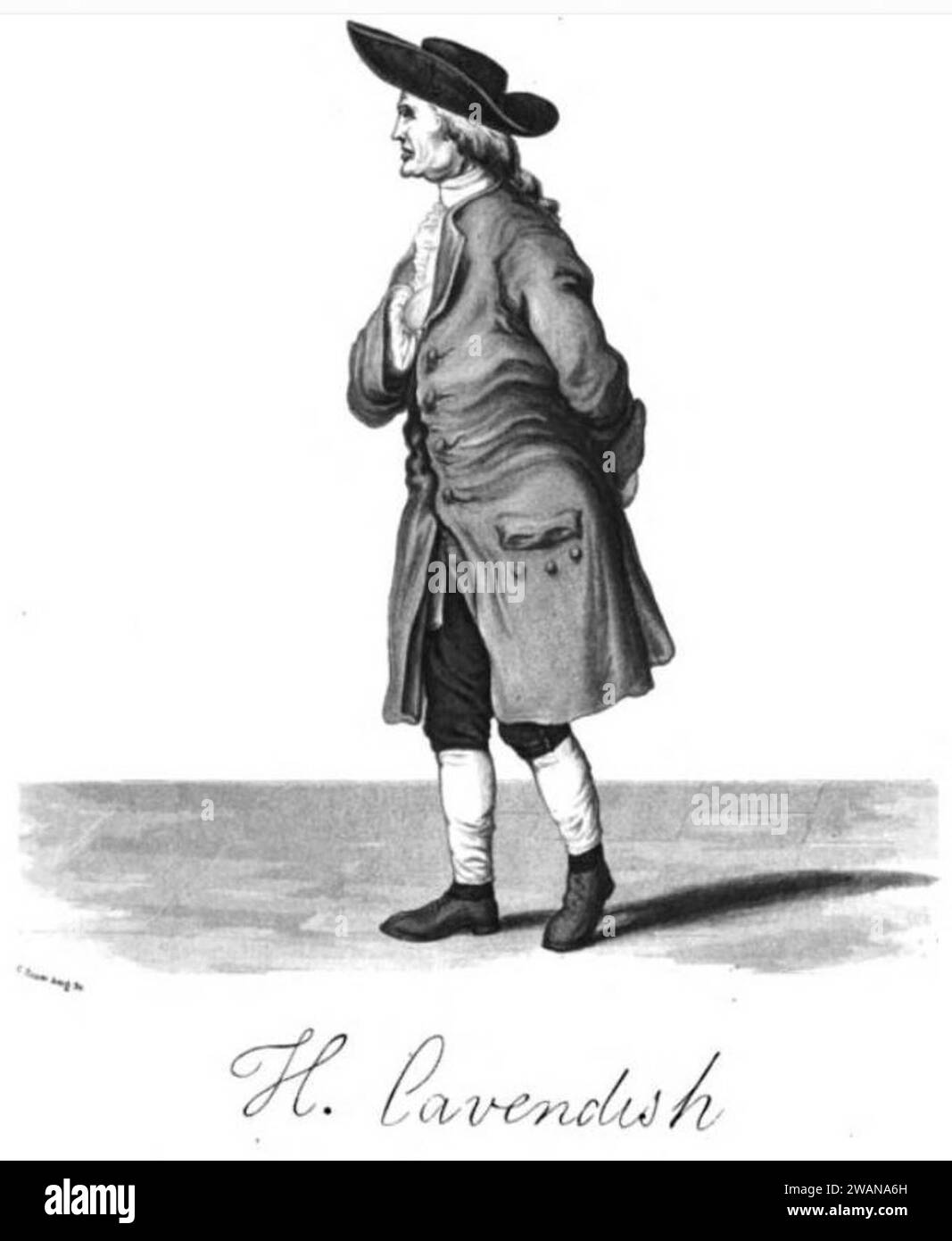 Henry Cavendish Stockfoto