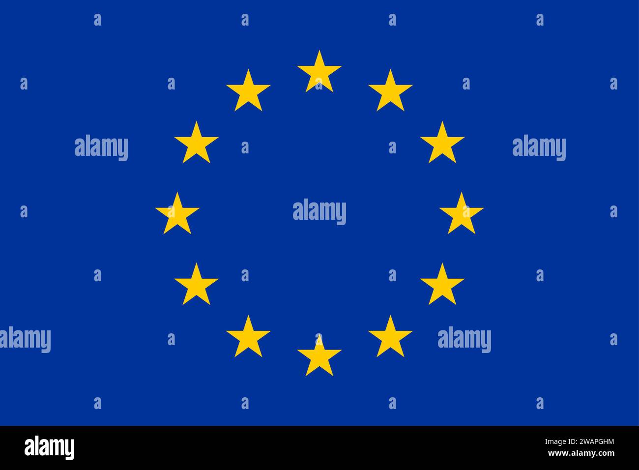 Europäischen Union Flag Stock Vektor Art und mehr Bilder von Europaflagge -  Europaflagge, Europäische Union, Kreis - iStock
